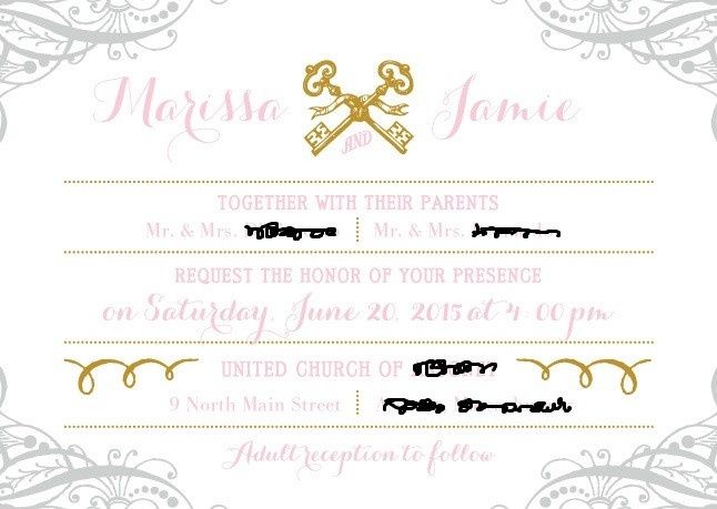 Do your invitations match the theme or vibe you are going for??