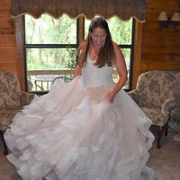 Champagne Wedding Dress