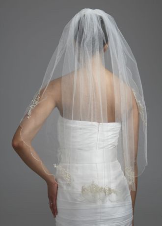 back of veil