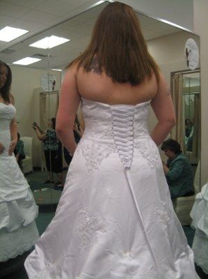 Calling all David's Bridal Brides... Let's see all the dresses and see who's dress twins! :D