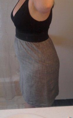 Hair trial and bachelorette dress pics