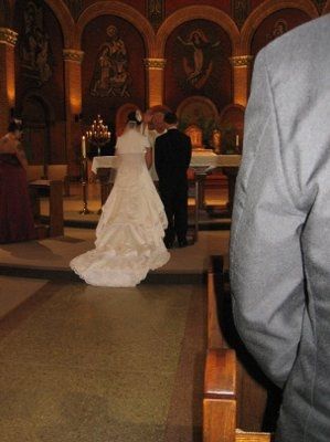 We are married!! :)