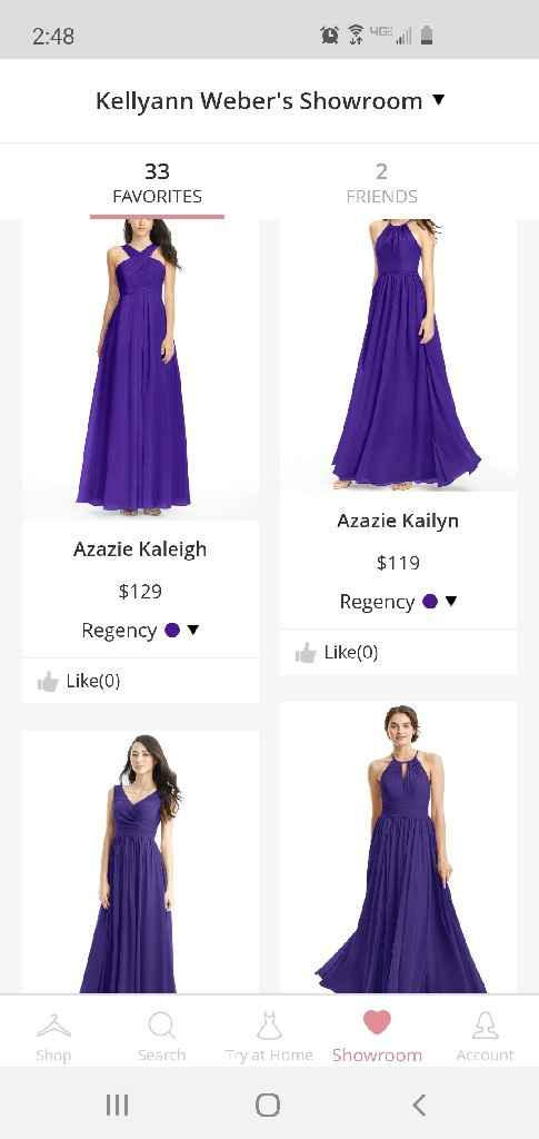 Bridesmaid attire - 1