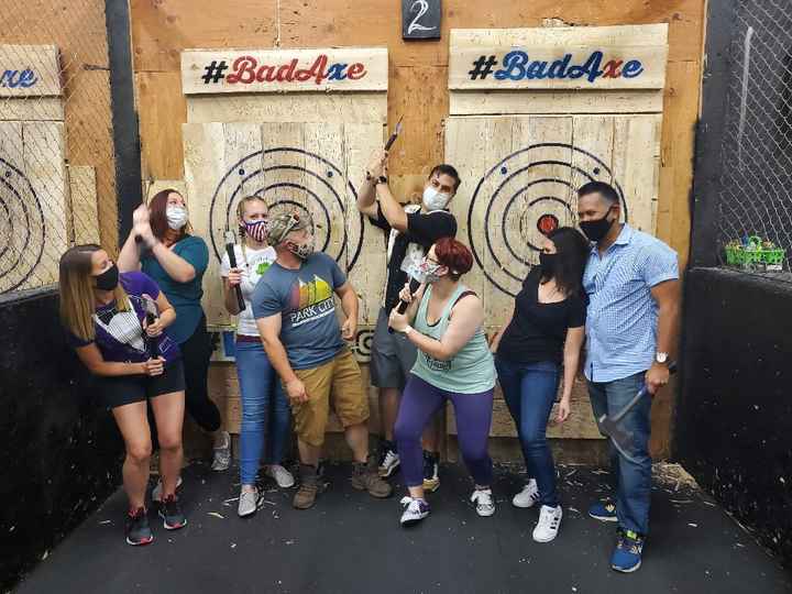 Axe Throwing pre wedding - 1