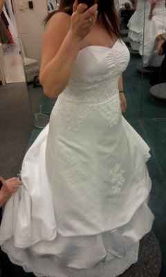 Picked up my wedding dress and bought a rehearsal dress!! PICS!!