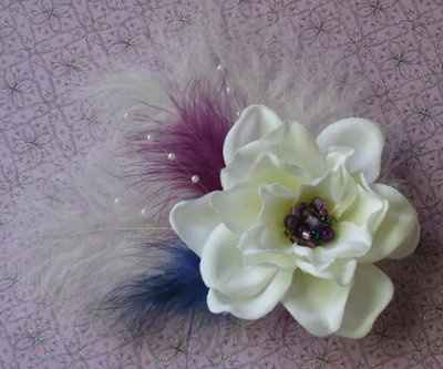 Feather hair piece