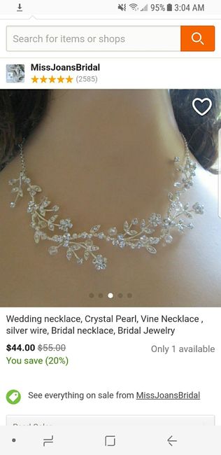 What do you think of my wedding dress?