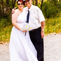 Finally got my pictures! Love them! Here's a few! Best Covid wedding ever! So excited to creatively 