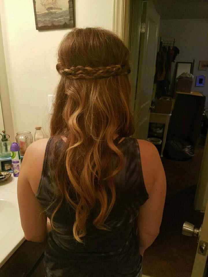 BAS and hair trial!!