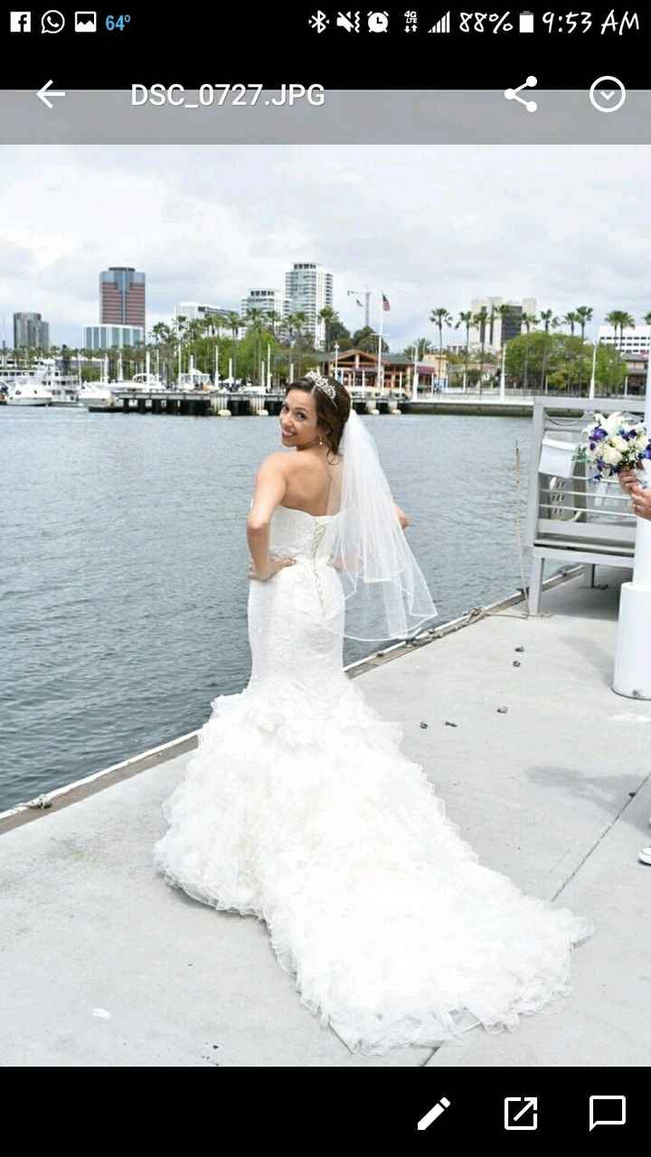 Let's see your wedding dresses.