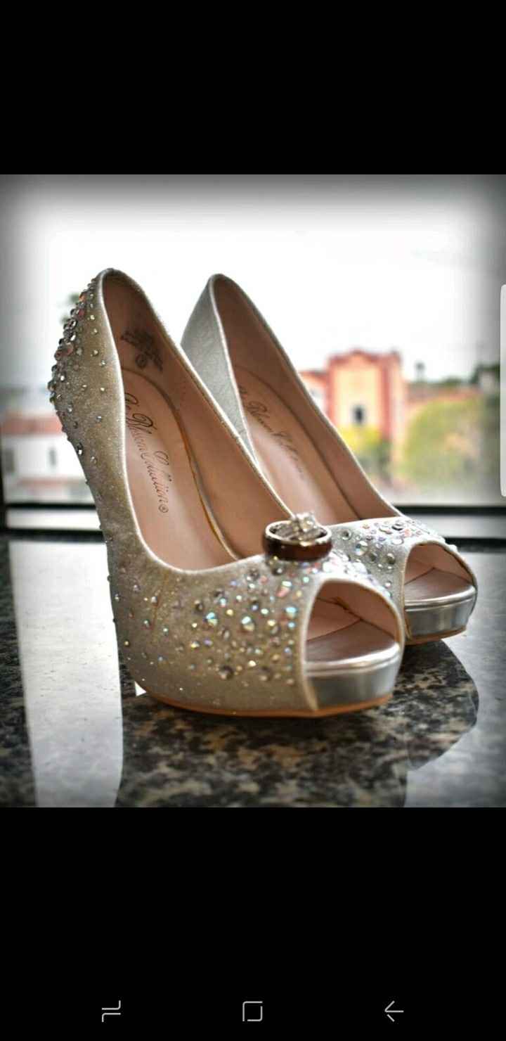 Ordered my custom wedding shoe!