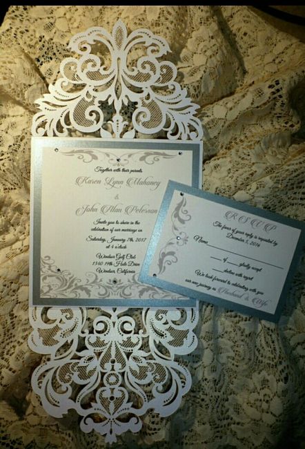 Show me your wedding invitations!