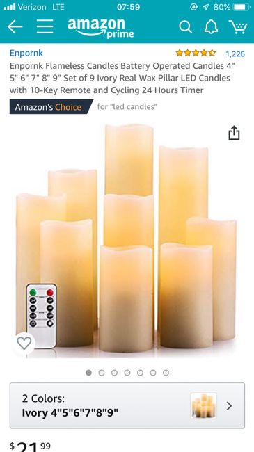 Flameless Candles 5