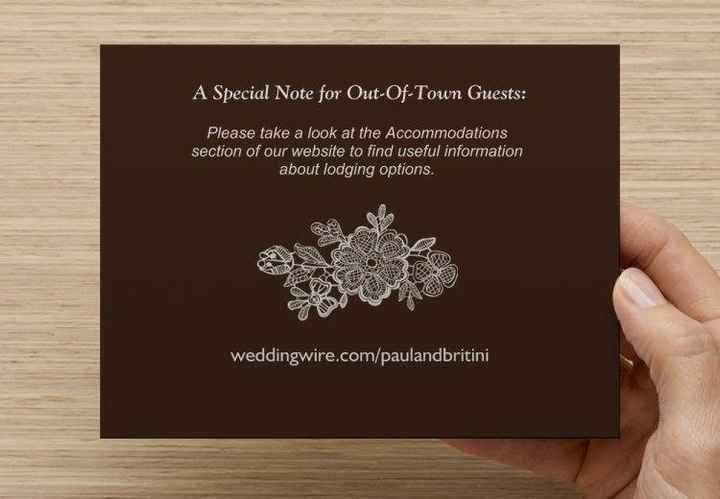 Looking for constructive criticism on wedding stationary!