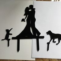 Just got our cake topper... - 1
