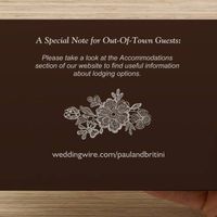 Looking for constructive criticism on wedding stationary!