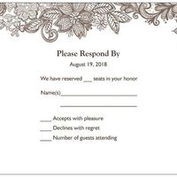Looking for constructive criticism on wedding stationary!