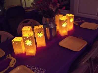 Lanterns like these.