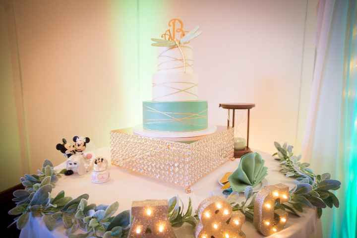 the cake