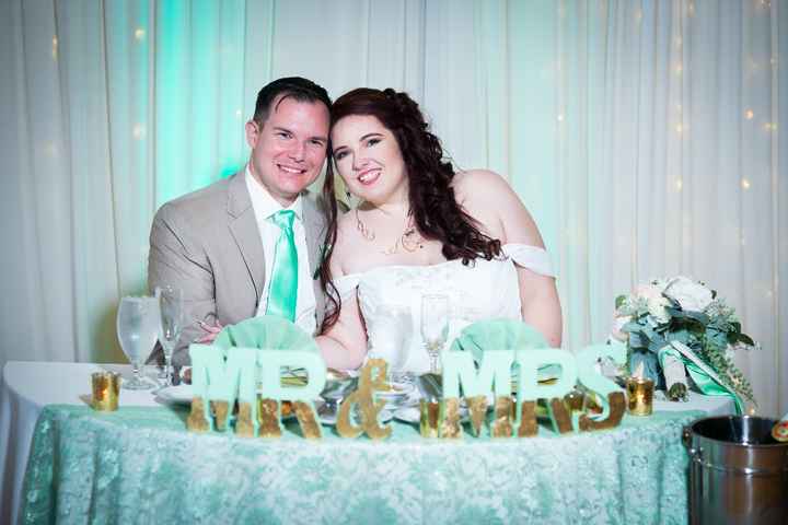 We finally got to sit down!