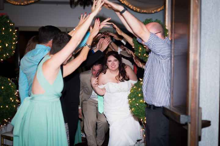 Like I said, we were down to make 15 people so we told the DJ to just play the last song and cancel 