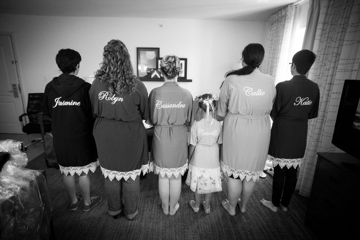 ...and had all of our names printed on them!
