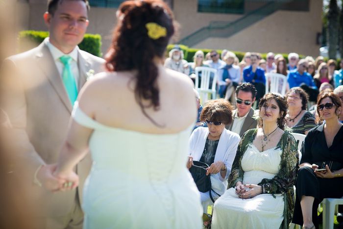 Mom looking on...