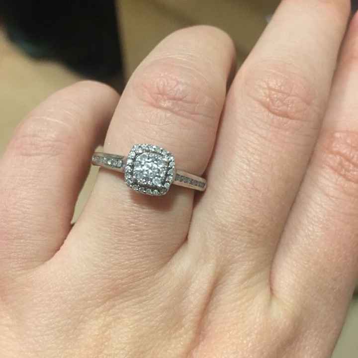 Engagement ring/wedding ring