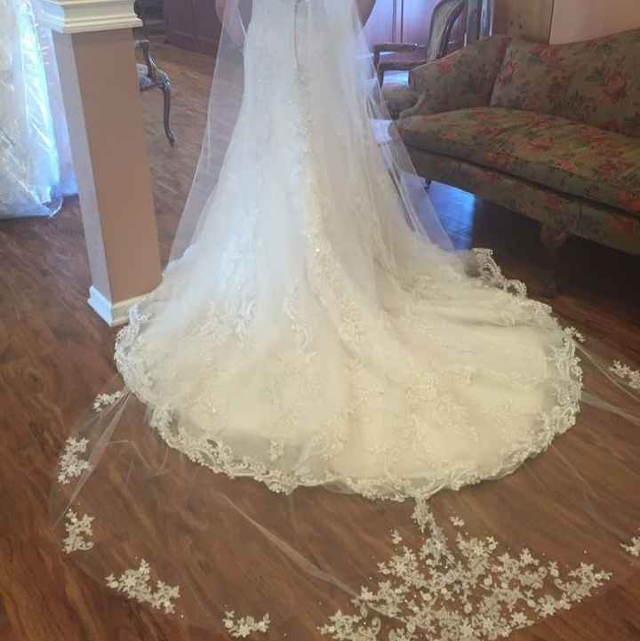 Long train   Long veil?