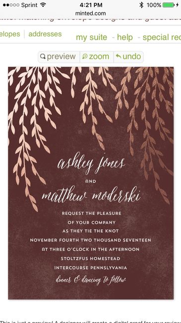 Invitation Ideas- PLEASE HELP :)
