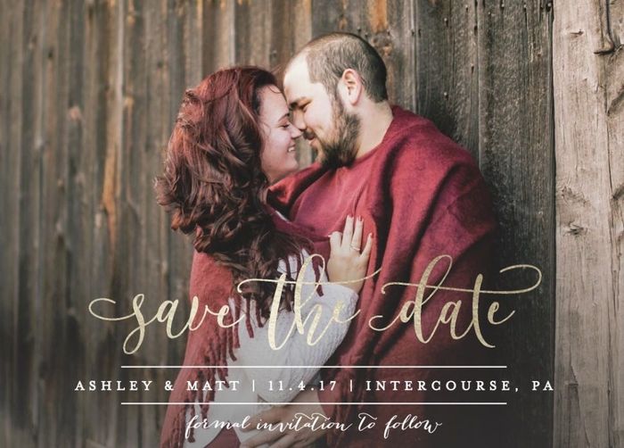Let's see those Save the Dates and invites!