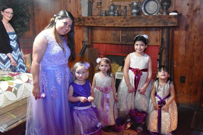 The flower girls