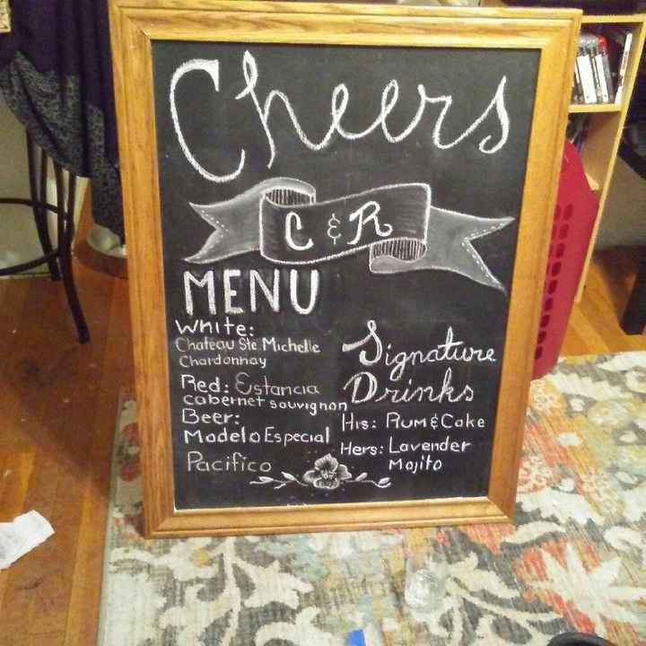 Welcome wedding sign - 2