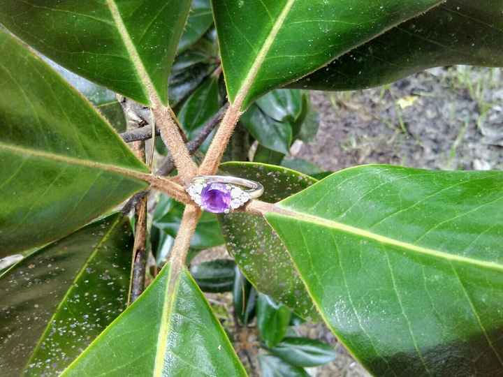 Lets see your engagement ring!! - 1