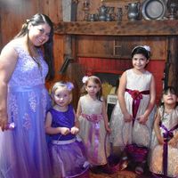 The flower girls