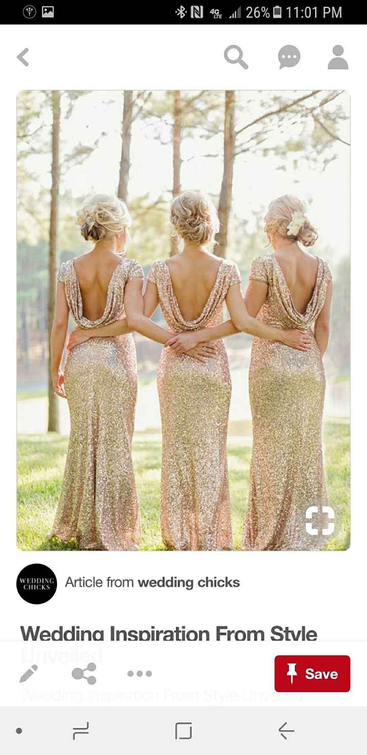 Bridesmaid dress search