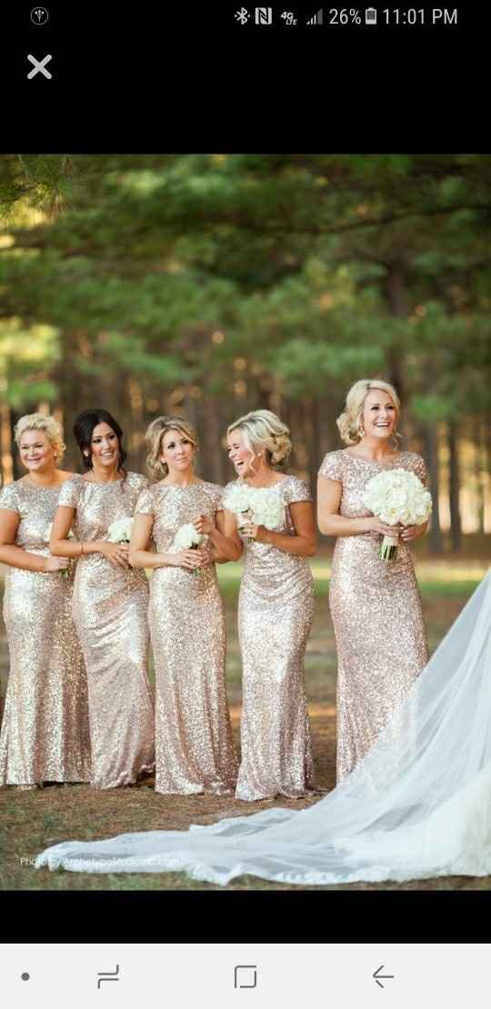Bridesmaid dress search