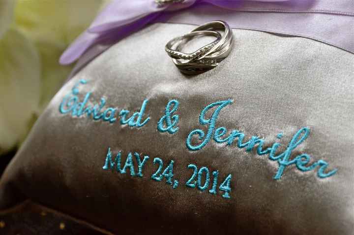 Share your ring bearer pillow!