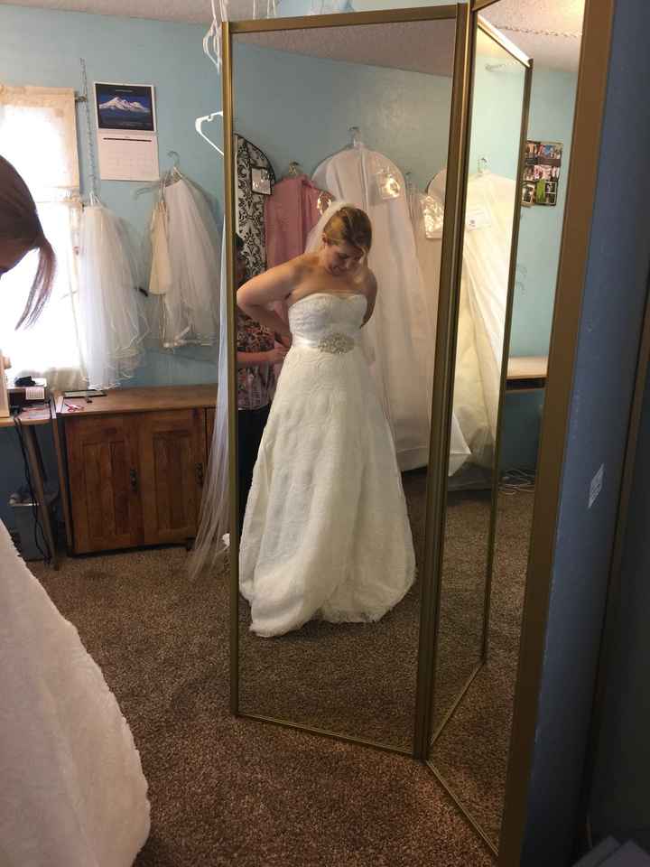 First Fitting - It Zipped!