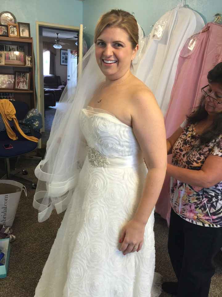 First Fitting - It Zipped!