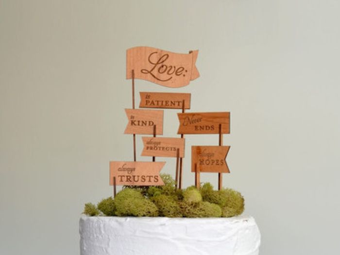 Show Me Your Wedding Cake Topper
