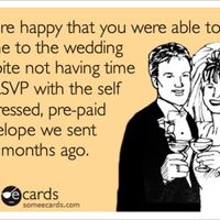 Rsvp no response but....