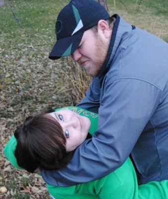 We never had engagement photos, so these are our after married ones! :D