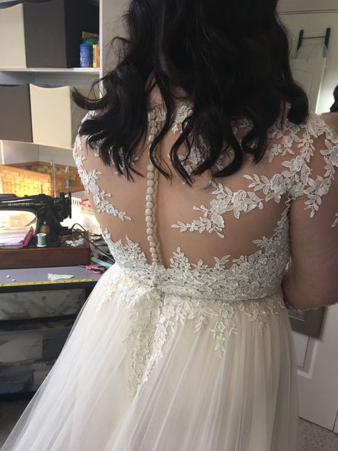I'm in tears at my last dress fitting.