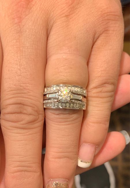 Placement of rings on wedding day?? - 1