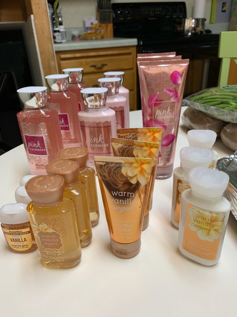 Bridesmaid gifts so far... 1