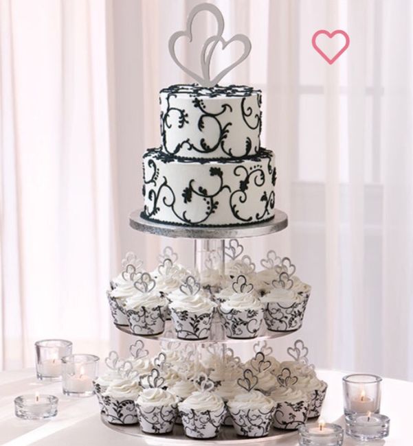 How many tiers does your cake have? - 1