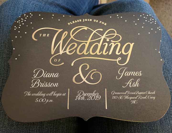 Show me your wedding invitations! - 1