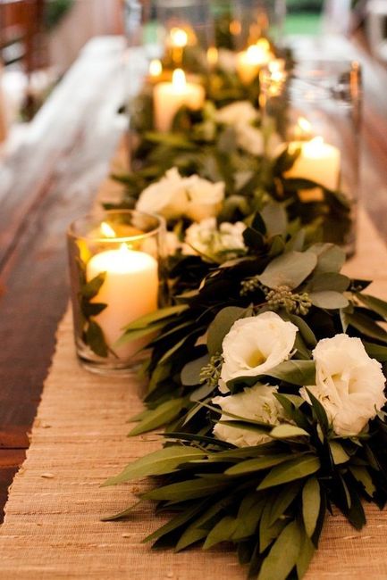 Centrepieces for rectangular tables... show me yours!