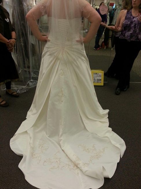 Said YES to the dress today!!!